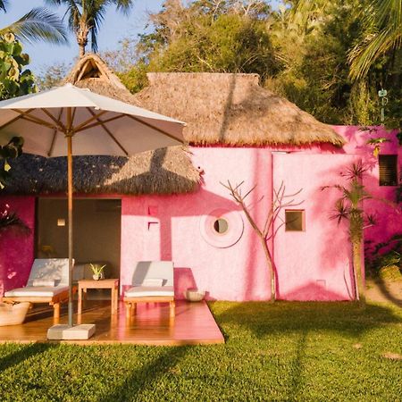 Playa Rosa Bungalows Careyes Buitenkant foto