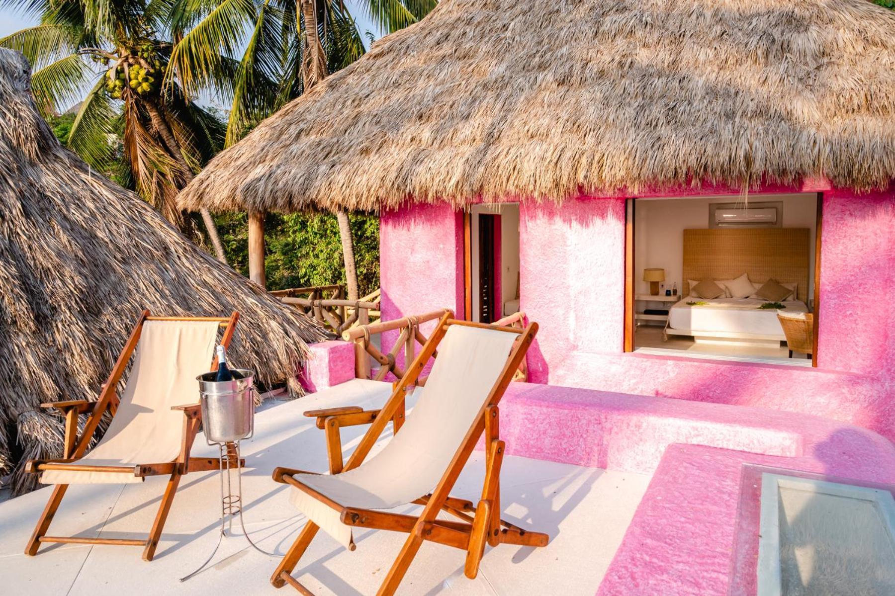 Playa Rosa Bungalows Careyes Buitenkant foto